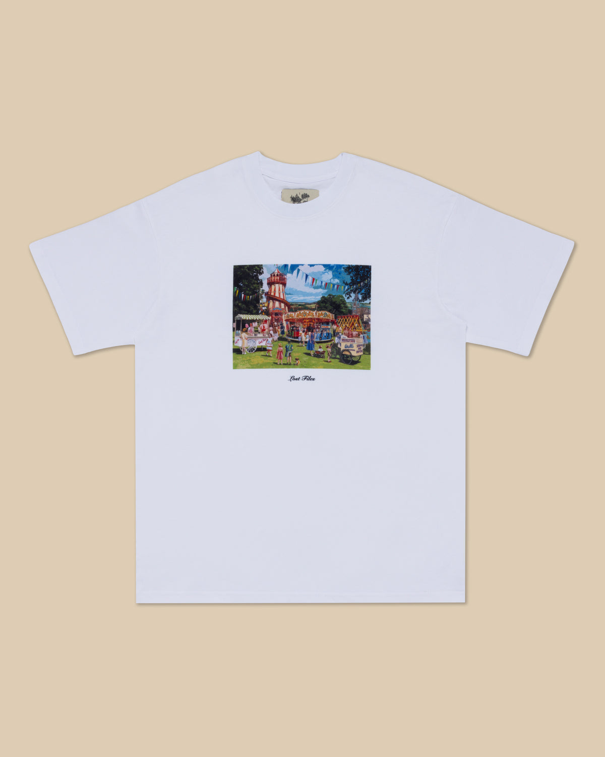 White Carnival Tee