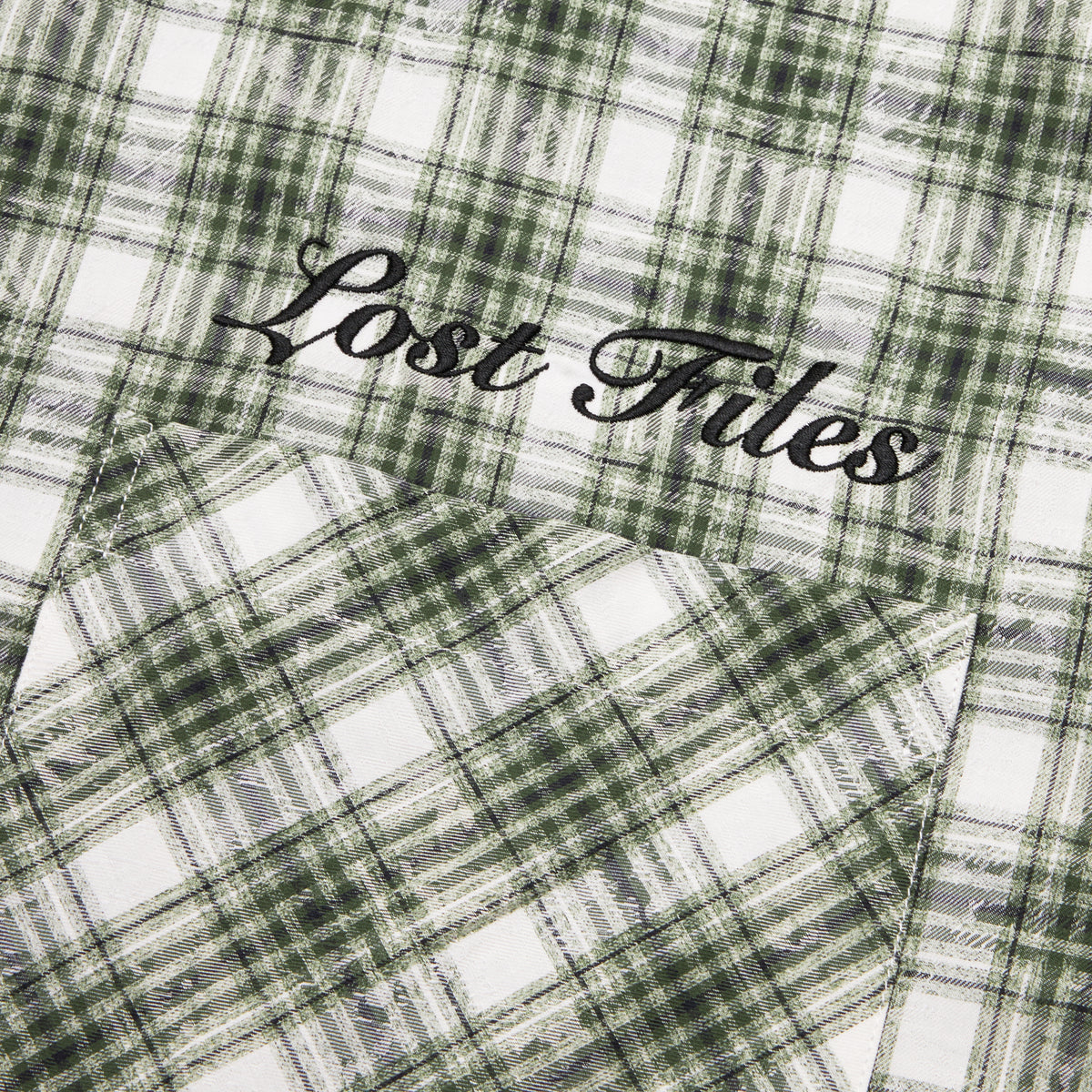 Green Plaid Button Up Shirt