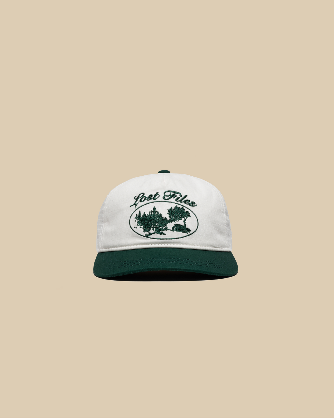 Cabin Scene Ripstop Hat