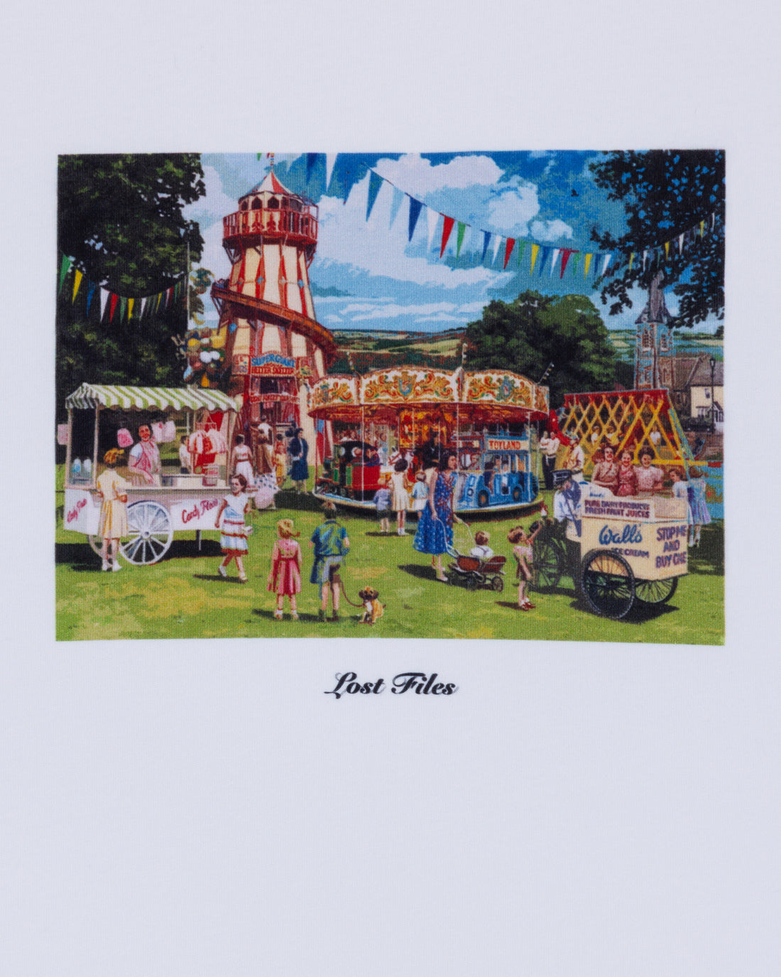 White Carnival Tee
