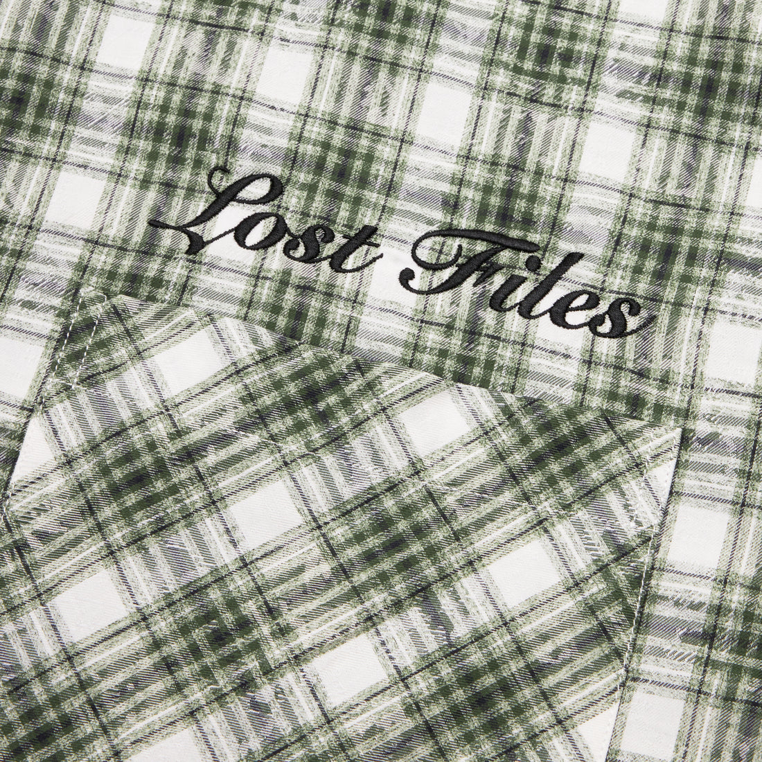 Green Plaid Button Up Shirt