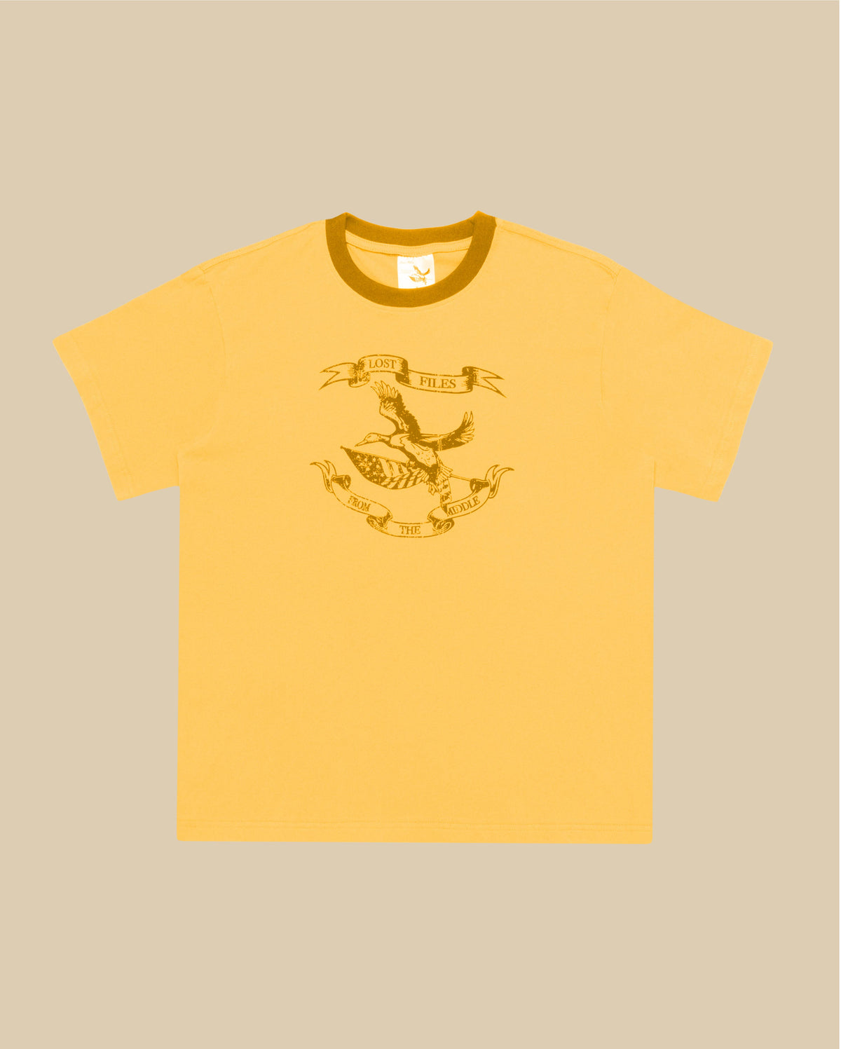 Yellow Ringer Tee
