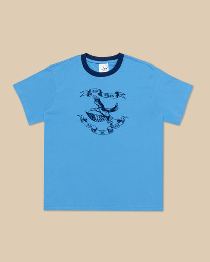 Blue Ringer Tee