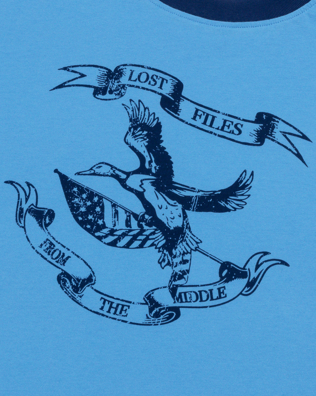 Blue Ringer Tee