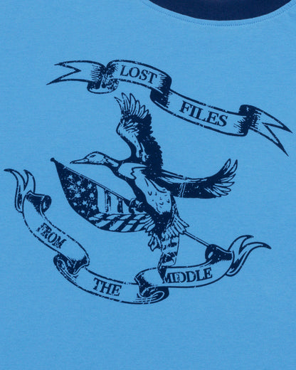 Blue Ringer Tee