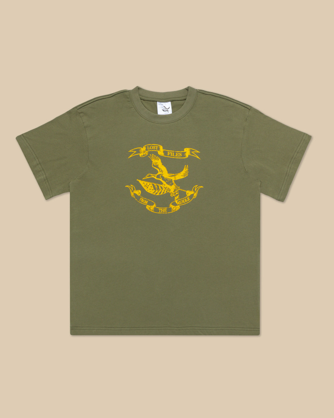 Olive Ringer Tee