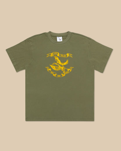 Olive Ringer Tee