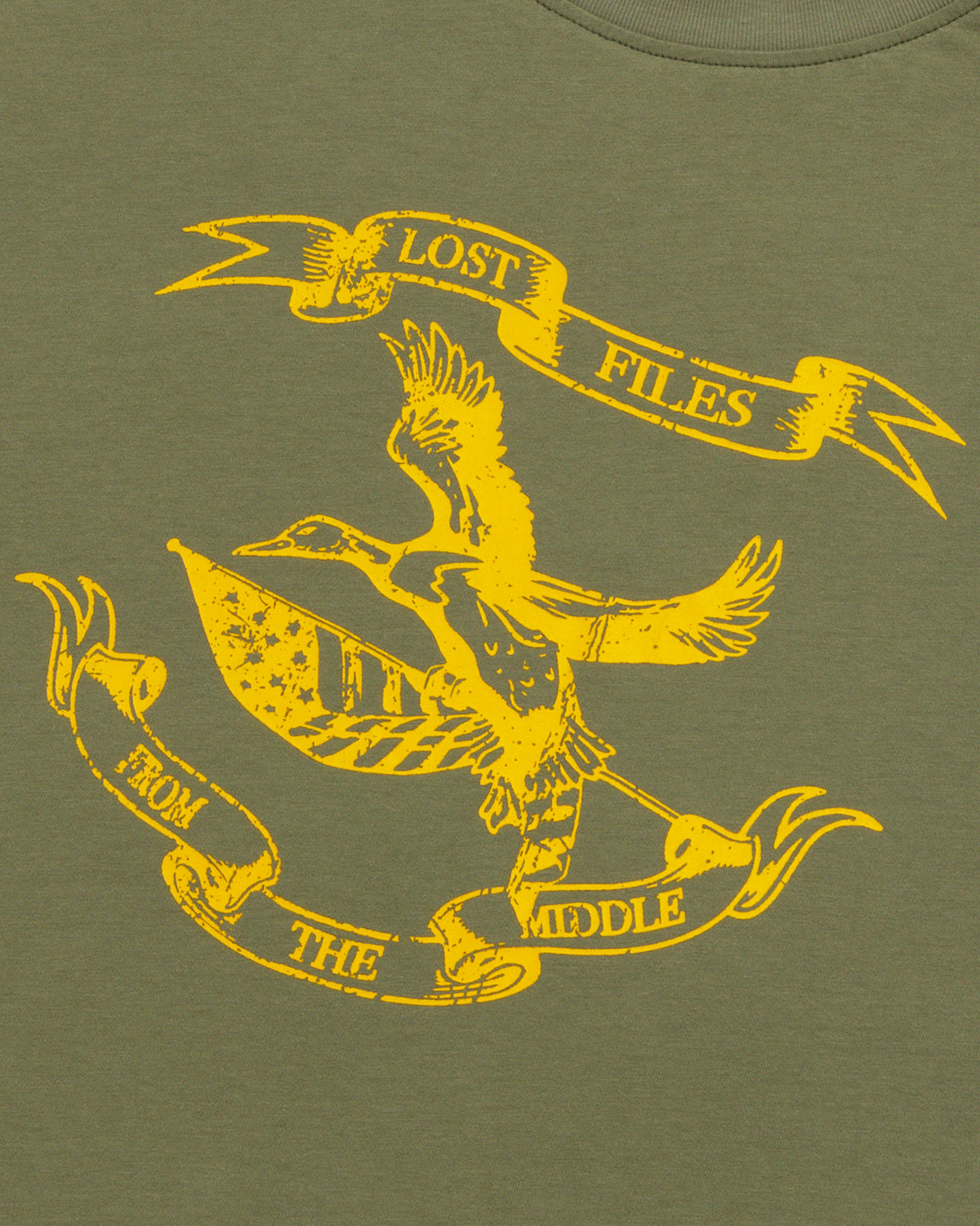 Olive Ringer Tee