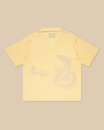 Fishing Rayon Button Up