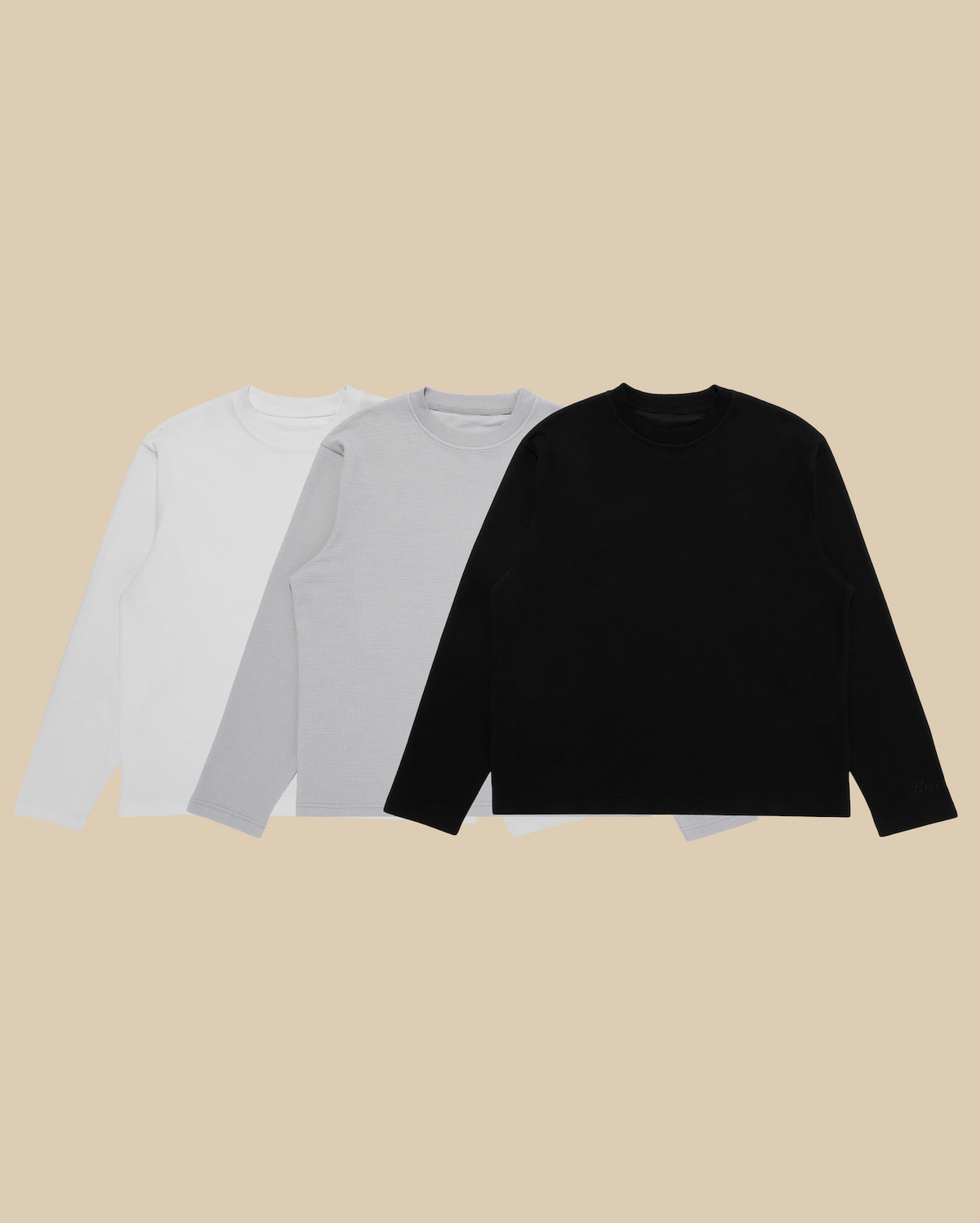 Heavyweight Waffle Shirt Pack