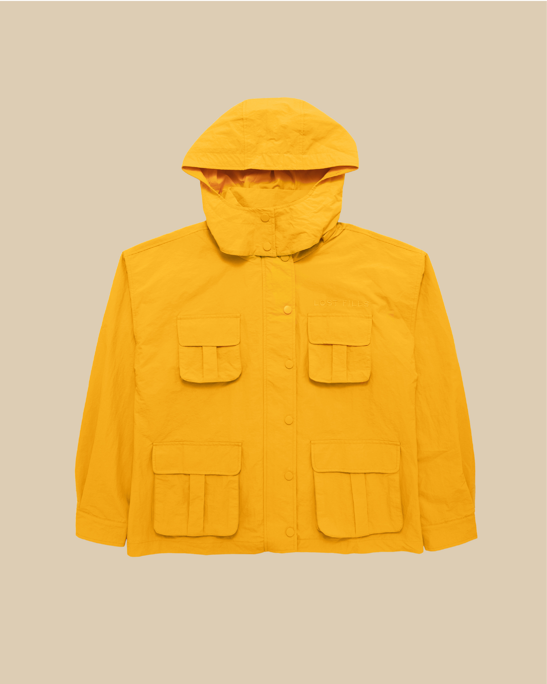 Waterproof Rain Jacket - Yellow